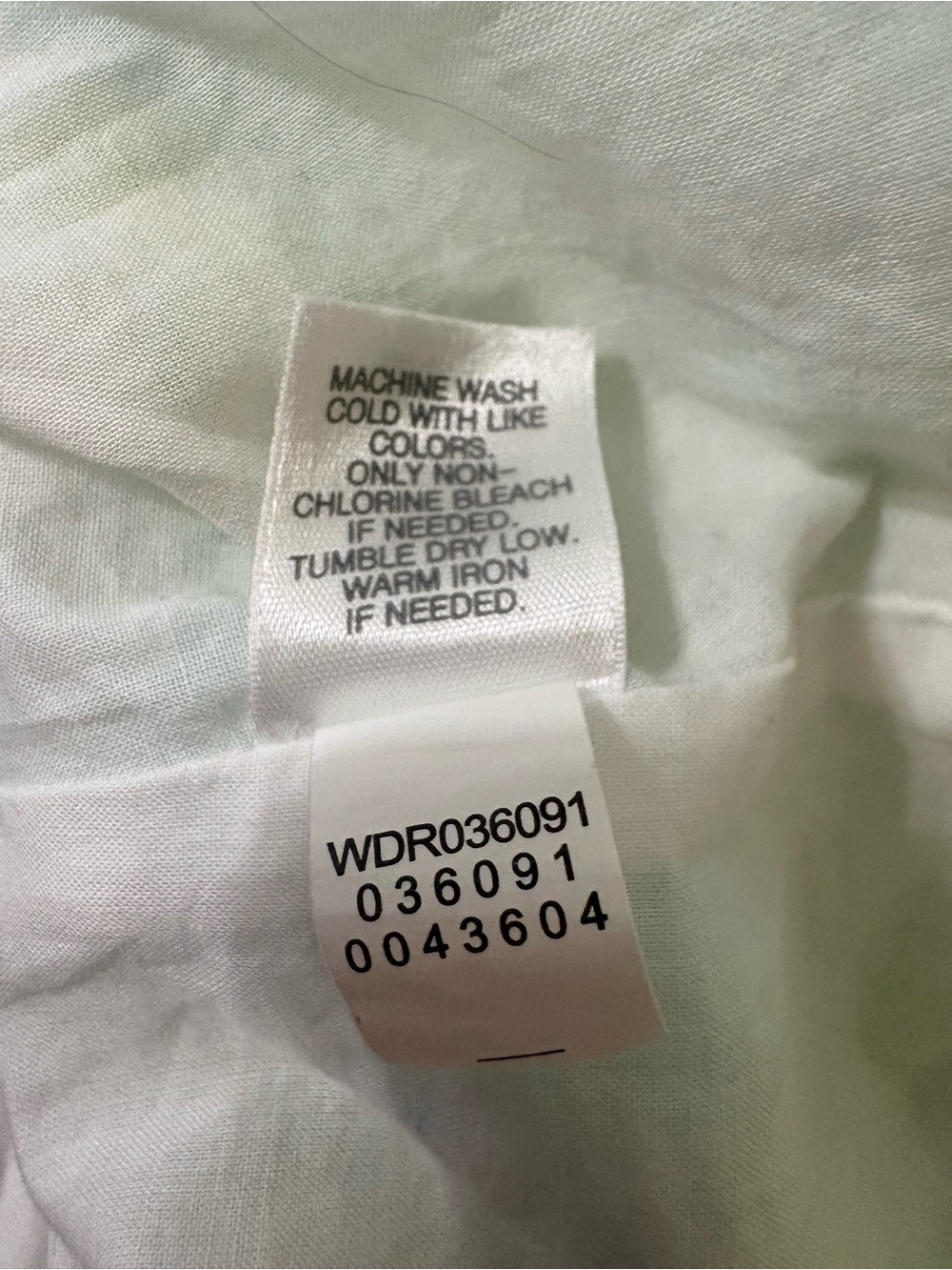 SUMMER SALE! 50% OFF- J Jill Linen Dress - White w/ Aqua & Lime Print - Size L - Picture 6 of 6